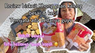 Review Biskuit Khong guan kaleng besar & kecil. Varian banyak banget, ternyata ada bedanya ‼️