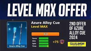 LEVEL MAX AZURE ALLOY CUE TRICK IS BACK IN 2024 | 8 BALL POOL