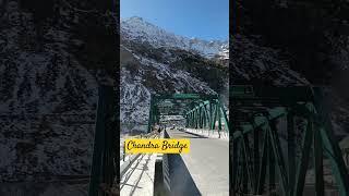 Chandra Bridge, Atal Tunnel Manali #manali #himachal #himalayas #kullu #shorts