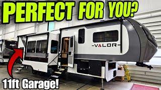 MIGHT BE THE ONE YOU LOVE! Alliance Valor 36V11 Toy Hauler RV!