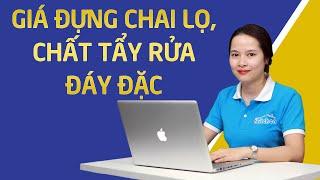 Giá Đựng Chai Lọ, Chất Tẩy Rửa Đáy Đặc  | Bếp iKitchen