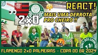 REACT FLAMENGO 2x0 PALMEIRAS - OITAVAS DE FINAL COPA DO BRASIL 2024 - FLAMENGO VENCE PRIMEIRO JOGO