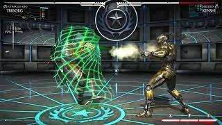 MKX - 47% cyrax mid screen combo