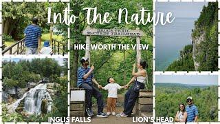 Lion’s head Hike | Inglis Falls| Tobermory | 3 hrs from Toronto| Punjabi Travel Vlog | ourthursdays