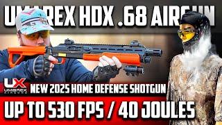 Umarex Shotgun HDX 68: How Destructive is the NEW 2025 40 Joules Home Defense Non-Lethal Weapon?