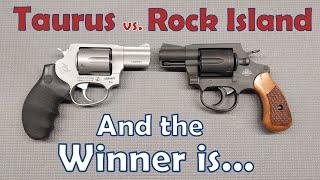 Taurus Model 856 vs. Rock Island Model 206 Revolver - One Clear Winner! .38 Special Showdown!