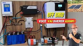 ENERGIA DE GRAÇA que só depende de você ! ️OFF GRID Solar que liga TUDO