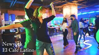 [DJ Ricky - Mucha Salsa] 마몽 (그라시아스) y 주희 (알보로소) 살사 Salsa Social at Newyork El Cafe Latino 뉴욕