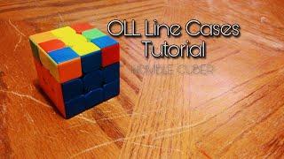 All 13 OLL Line Cases Tutorial | Humble Cuber