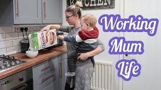 WORKING MUM VLOG | NORMAL WORKING DAY ROUTINE | ELLIE POLLY