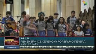 In Brazil dedicated ceremony in remembrance of Bruno Pereira and Dom Phillips