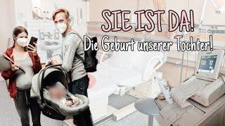 SIE IST DA! | Geburt unserer Tochter  || Geburtsvlog SSW 41