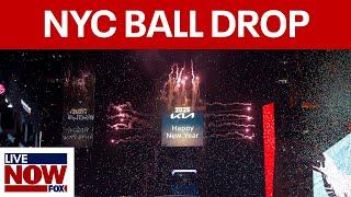 WATCH: Ball Drop in NYC Times Square New Years Eve 2025