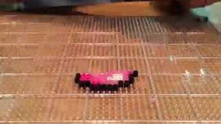 Terraria- Perler Beads- Pink slime