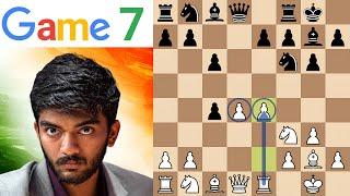 Game 7: Gukesh D vs Ding Liren | World Chess Championship 2024