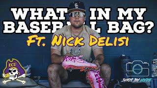 What’s In My Baseball Bag? Ft. Nick Delisi (Class Of 2022 Catcher Committed To ECU)