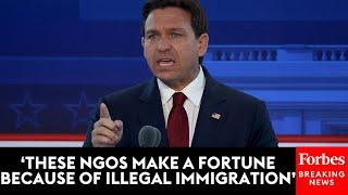 Gov. Ron DeSantis Hammers NGOs Helping Migrants At The Border