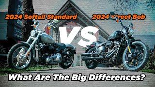 2024 Harley-Davidson Street Bob vs The Softail Standard | Trev Deeley Motorcycles