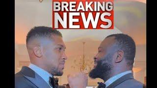 BREAKING NEWS ‼️ ANTHONY JOSHUA & MARTIN BAKOLE COLLIDE AT THE RING MAGAZINE CEREMONY 