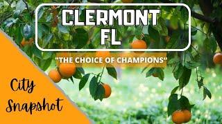 Clermont Florida City Snapshot - Rolling Hills and Citrus Groves