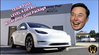 Tesla Full Detail (Ceramic Pro, Handwash, ClayBar, Interior and Exterior wash) 