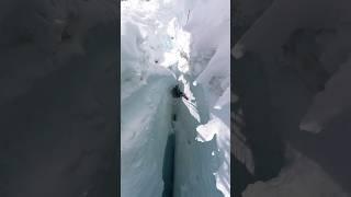 Rescue in Mount Everest Crevasse #viral #shorts #mounteverest #sherpa