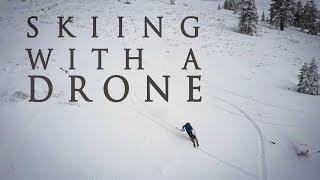 SKIING with A DRONE! Over a YEAR to make a lame 3 minute video?