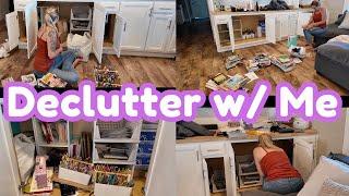 *NEW* EXTREME DECLUTTERING ||  DECLUTTERING BOOKSHELVES ||  2025 MINIMALISM