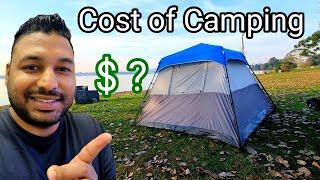 My Costs for CAMPING