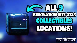 ALL 9 Coruscant Renovation Site 4733 Collectibles Locations in Star Wars Jedi Survivor