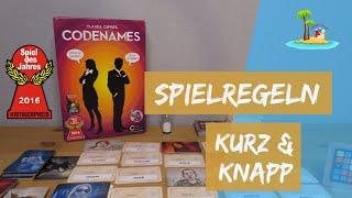 ️‍️Codenames - Spielanleitung / Spiel des Jahres 2016