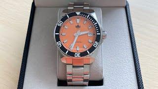 Men's Phoibos watch Leviathan 200M PY050G Orange