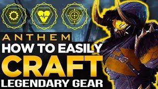 (Outdated) Anthem Update | Guardian Tokens & Crafting Legendary Gear