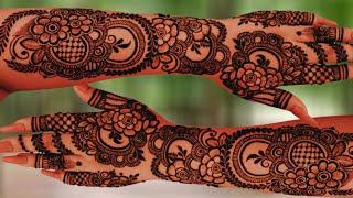 Easy beautiful Gulf Mehnadi design\ New henna Mehendi DesignSimple\Arabic Mehndi \mehndi designs