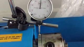 Teste mini torno mecânico 310mm