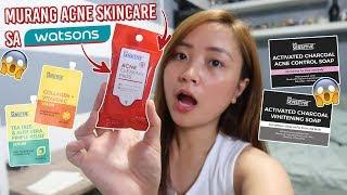 49PESOS ACNE CLEARING PADS + MURANG SERUM at SOAPS SA WATSONS?!