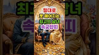 절대로 못 해어지는 최고의 남녀 속궁합띠 #운세 #띠별운세 #돈복 #금전운 #재물운 #연애운