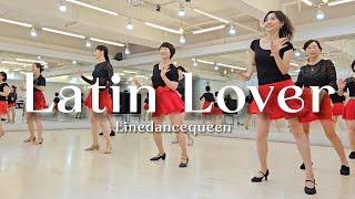 Latin Lover Line Dance l Beginner l 라틴 러버 라인댄스 l Linedancequeen l Junghye Yoon