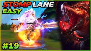 Control And Stomp Garen EASY | Renekton Vs Garen | Commentary #19
