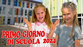 PRIMO GIORNO DI SCUOLA DI ERIKA E VANESSA •Vlog•