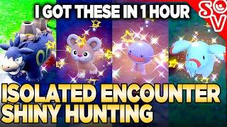 Isolated Encounter Shiny Hunting in Pokemon Scarlet and Violet