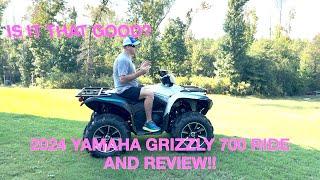 2024 YAMAHA GRIZZLY 700 SE RIDE AND REVIEW