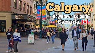 Calgary Downtown | Calgary Downtown Walking tour 2024 #Calgary #alberta #Canada