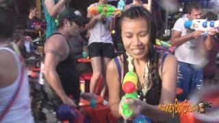 Khao San Songkran Festival Worlds Biggest Water Fight Thai New Year