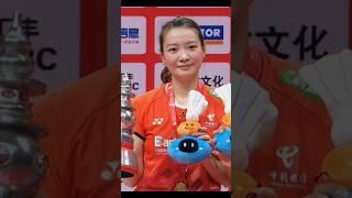 Huang Ya Qiong The Best Last Skill #badminton #バドミントン #fypyoutube