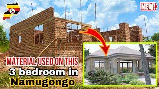 Materials used to build this beautiful 3 bedroom house in Namugongo 