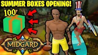 *BACK TO BACK* RARES! SUMMER BOXES OPENING! #1 SEMI-CUSTOM RSPS 2024! (FREE STARTERS) - Midgard RSPS
