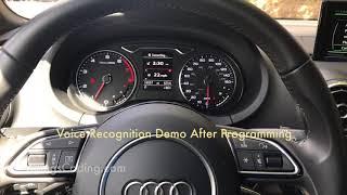 Audi A3 Cabriolet Voice Recognition Activation