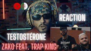 ZAKO Feat. TRAP KING - Testostérone (REACTION) 