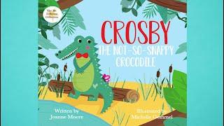 Crosby The Not So Snappy Crocodile by Joanne Moore | A Book About Embracing Your Uniqueness